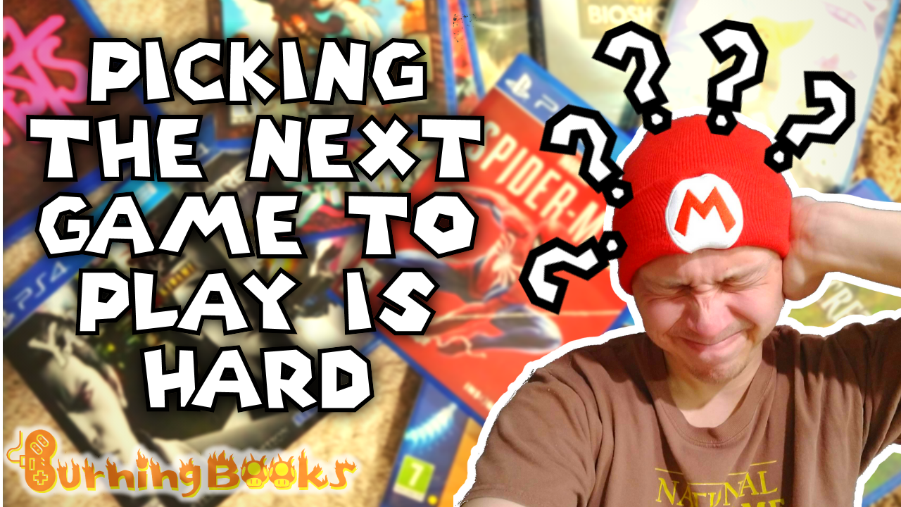 When picking the next video game to play, don’t let the games talk back to you