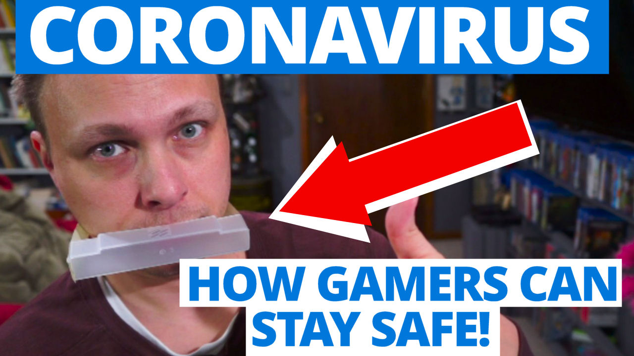 Protect yourself from the virus, you gross gamers!