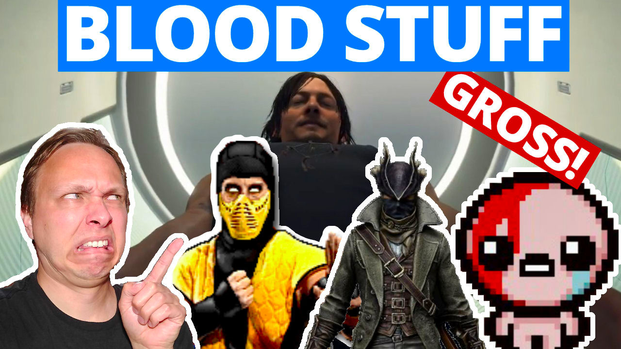 Weird stuff happens when video games use blood as a weapon