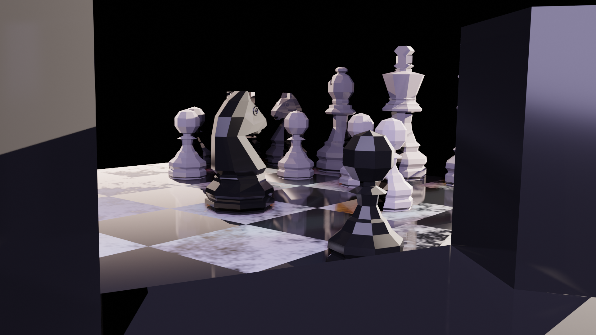 Custom chess set modeled in Blender - Finished Projects - Blender Artists  Community