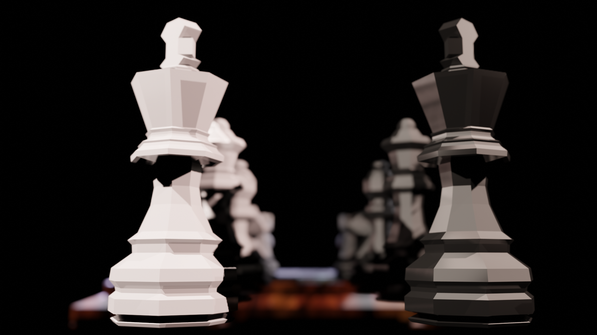 Custom chess set modeled in Blender - Finished Projects - Blender Artists  Community